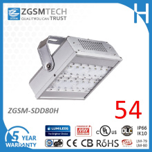 Module Designed 80W LED Tunnel Light with 5 Years Warranty